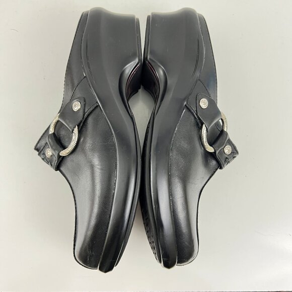 Ariat Shasta Mule Clog Women's Size 6 M Black Leather Harness Western Braided - Picture 4 of 10
